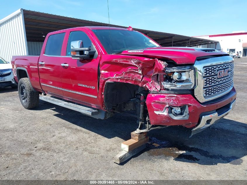 2018 GMC Sierra 3500Hd Denali VIN: 1GT42YEY9JF154732 Lot: 39391465