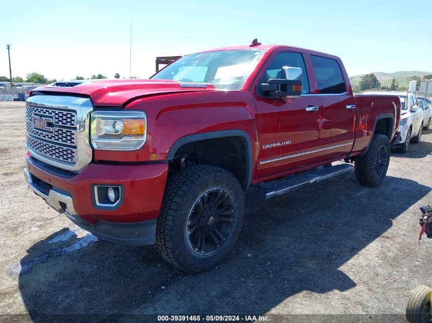 2018 GMC Sierra 3500Hd Denali VIN: 1GT42YEY9JF154732 Lot: 39391465