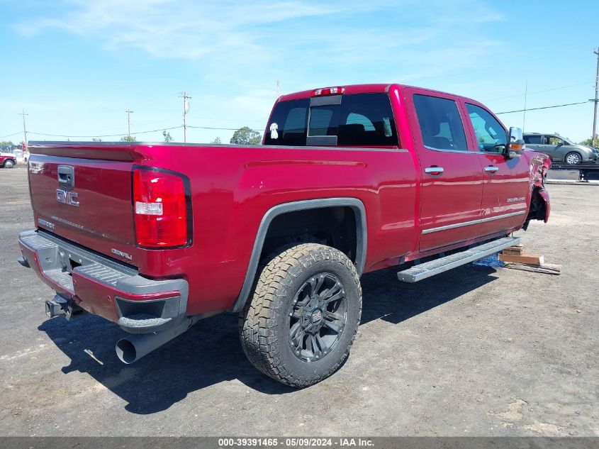 2018 GMC Sierra 3500Hd Denali VIN: 1GT42YEY9JF154732 Lot: 39391465