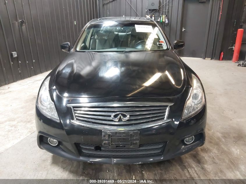 2012 Infiniti G37X Limited Edition VIN: JN1CV6ARXCM672565 Lot: 39391469