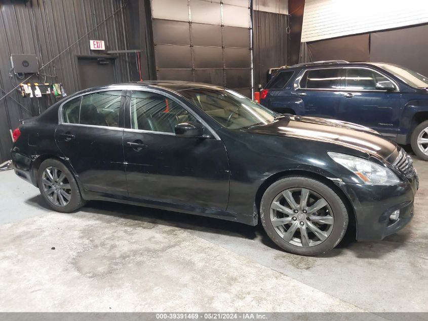 2012 Infiniti G37X Limited Edition VIN: JN1CV6ARXCM672565 Lot: 39391469