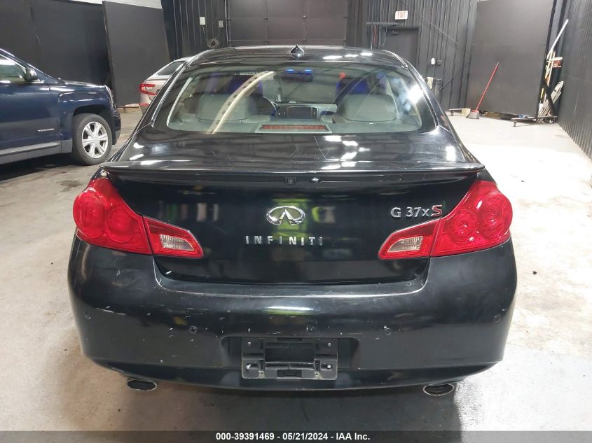 2012 Infiniti G37X Limited Edition VIN: JN1CV6ARXCM672565 Lot: 39391469