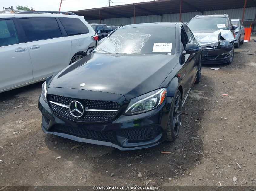 2016 Mercedes-Benz C 450 Amg 4Matic VIN: 55SWF6EB5GU119095 Lot: 39391474