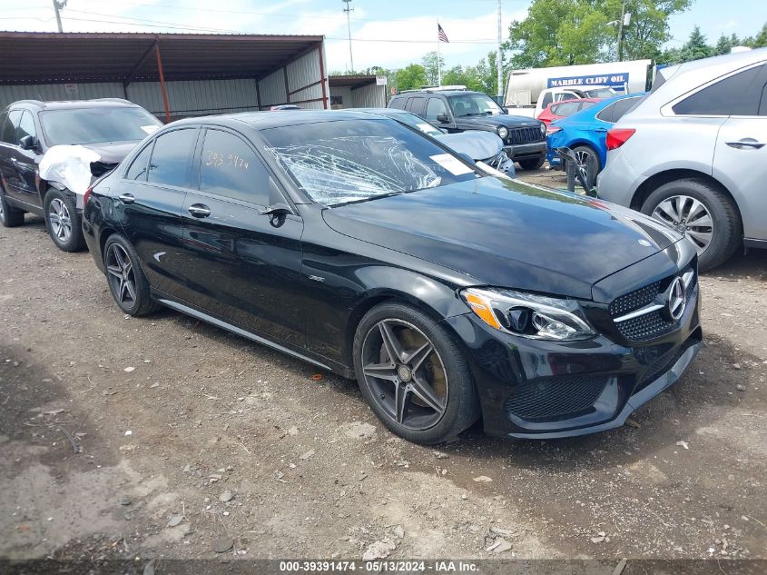 2016 Mercedes-Benz C 450 Amg 4Matic VIN: 55SWF6EB5GU119095 Lot: 39391474