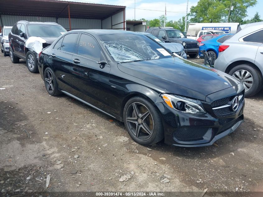 2016 Mercedes-Benz C 450 Amg 4Matic VIN: 55SWF6EB5GU119095 Lot: 39391474