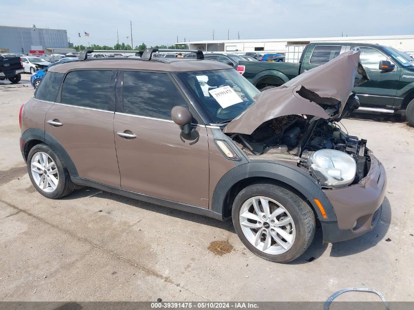 2012 Mini Cooper S Countryman VIN: WMWZC3C55CWL85304 Lot: 39391475