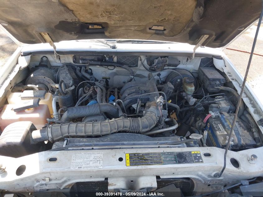 2004 Ford Ranger Edge/Xl/Xlt VIN: 1FTYR10U64TA01465 Lot: 39391478