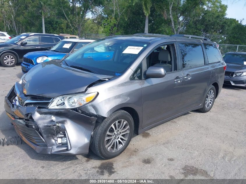 2020 Toyota Sienna Xle VIN: 5TDYZ3DC6LS036968 Lot: 39391480