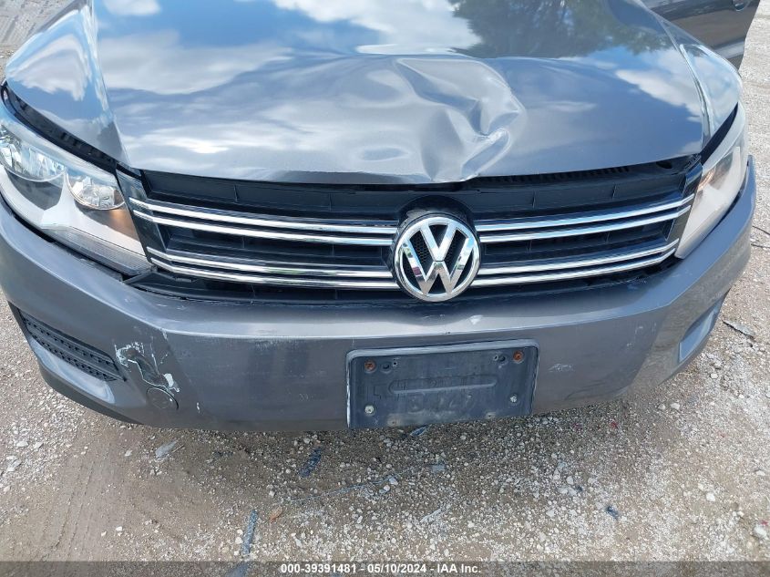 2013 Volkswagen Tiguan S VIN: WVGBV3AX0DW621888 Lot: 39391481