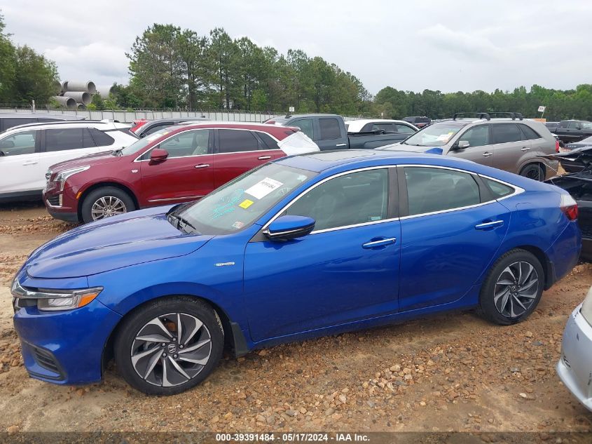 2019 Honda Insight Touring VIN: 19XZE4F93KE011350 Lot: 39391484