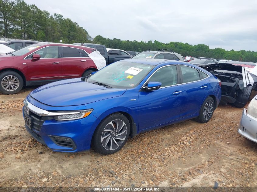 2019 Honda Insight Touring VIN: 19XZE4F93KE011350 Lot: 39391484