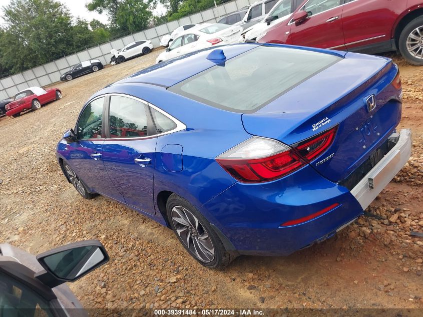 2019 Honda Insight Touring VIN: 19XZE4F93KE011350 Lot: 39391484