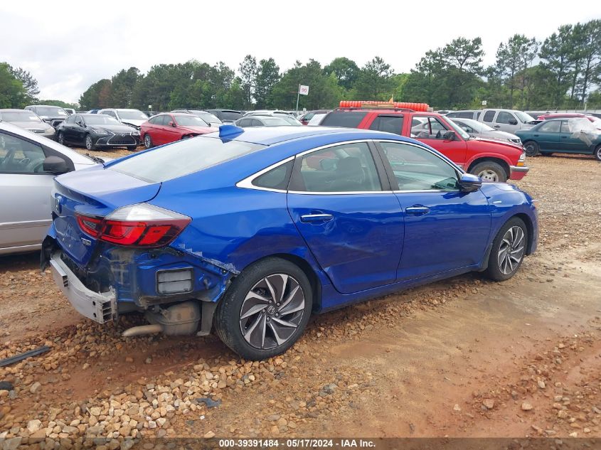 2019 Honda Insight Touring VIN: 19XZE4F93KE011350 Lot: 39391484