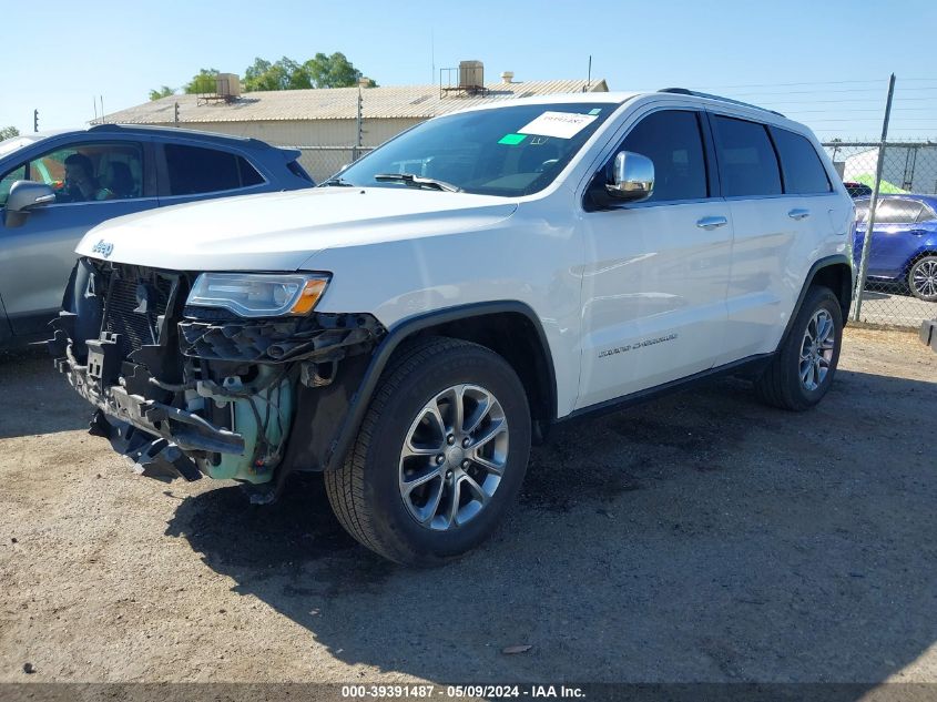 2014 Jeep Grand Cherokee Limited VIN: 1C4RJEBG4EC528867 Lot: 39391487