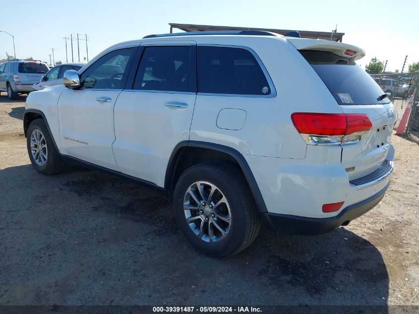 2014 Jeep Grand Cherokee Limited VIN: 1C4RJEBG4EC528867 Lot: 39391487