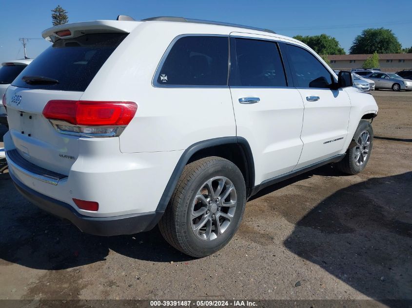 2014 Jeep Grand Cherokee Limited VIN: 1C4RJEBG4EC528867 Lot: 39391487