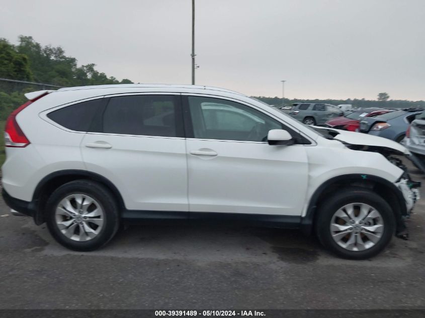 2014 Honda Cr-V Ex-L VIN: 5J6RM3H72EL041339 Lot: 39391489