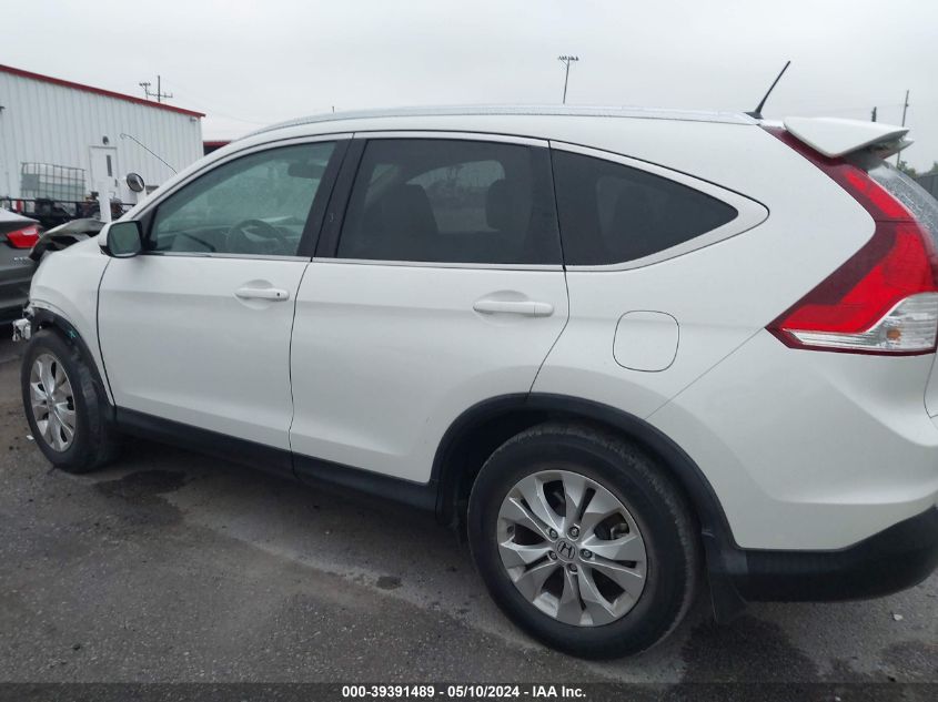 2014 Honda Cr-V Ex-L VIN: 5J6RM3H72EL041339 Lot: 39391489