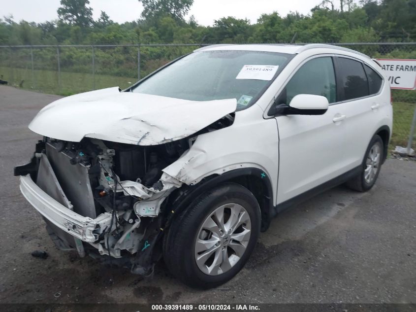 2014 Honda Cr-V Ex-L VIN: 5J6RM3H72EL041339 Lot: 39391489