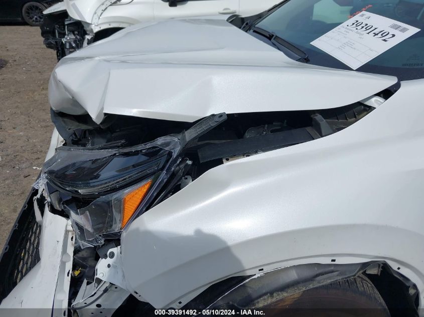 2022 Honda Cr-V 2Wd Ex VIN: 5J6RW1H56NA007476 Lot: 39391492