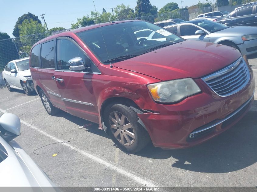 2011 Chrysler Town & Country Touring-L VIN: 2A4RR8DG6BR714592 Lot: 39391496