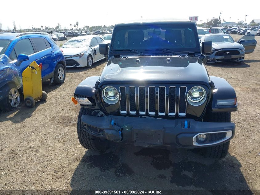 2022 Jeep Wrangler 4Xe Unlimited Sahara 4X4 VIN: 1C4JJXP69NW152979 Lot: 39391501