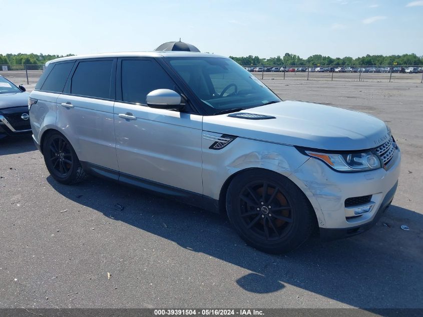 2015 Land Rover Range Rover Sport Sc VIN: SALWR2VF4FA603537 Lot: 39391504