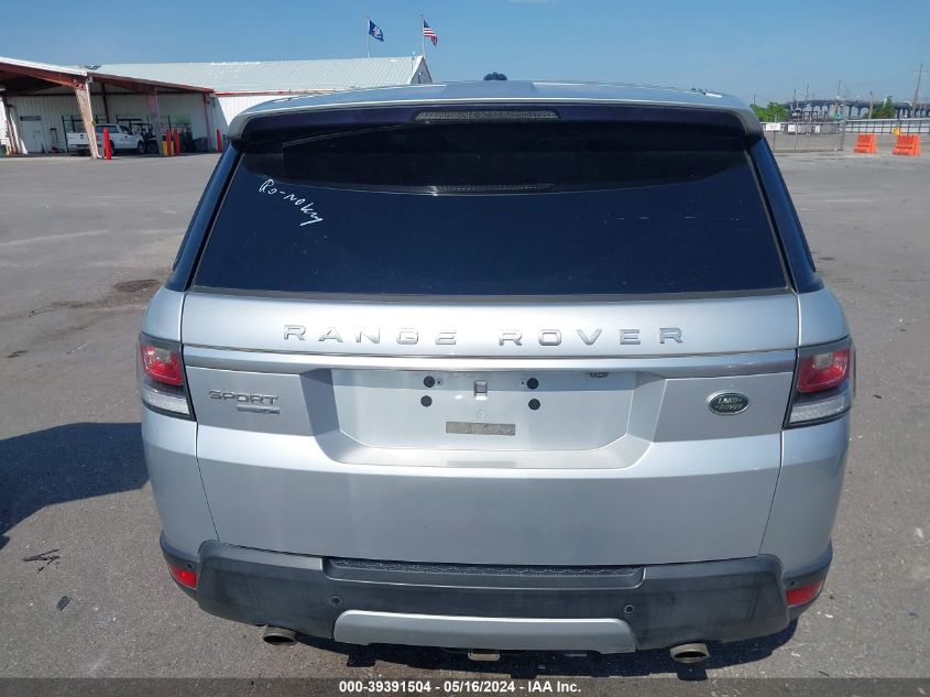 2015 Land Rover Range Rover Sport Sc VIN: SALWR2VF4FA603537 Lot: 39391504