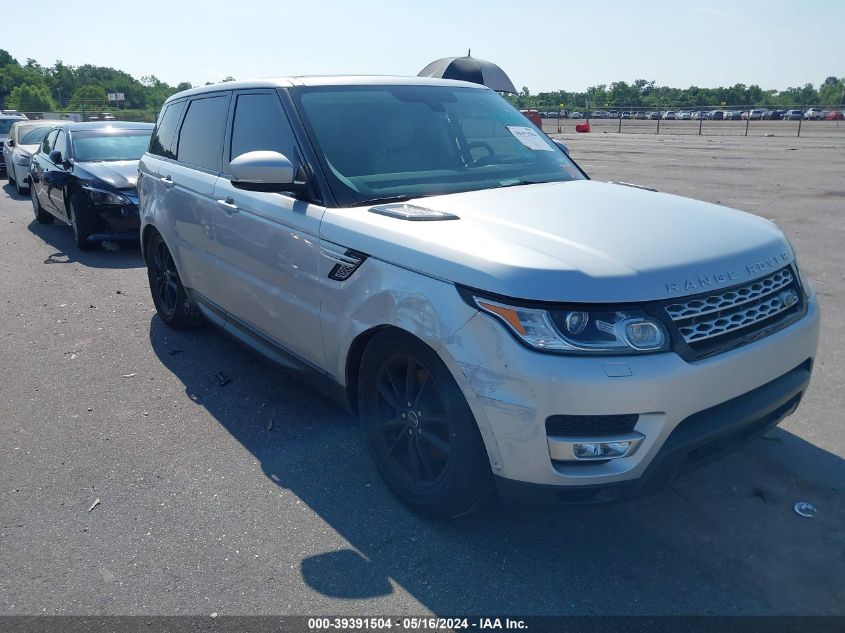 2015 Land Rover Range Rover Sport Sc VIN: SALWR2VF4FA603537 Lot: 39391504