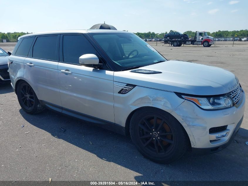 2015 Land Rover Range Rover Sport Sc VIN: SALWR2VF4FA603537 Lot: 39391504