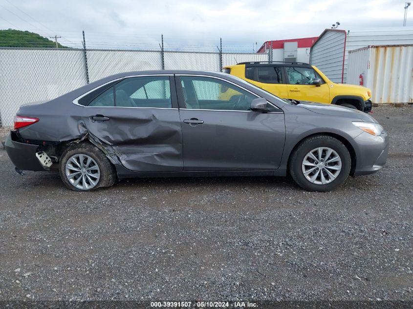 2016 Toyota Camry Le VIN: 4T4BF1FK8GR538911 Lot: 39391507