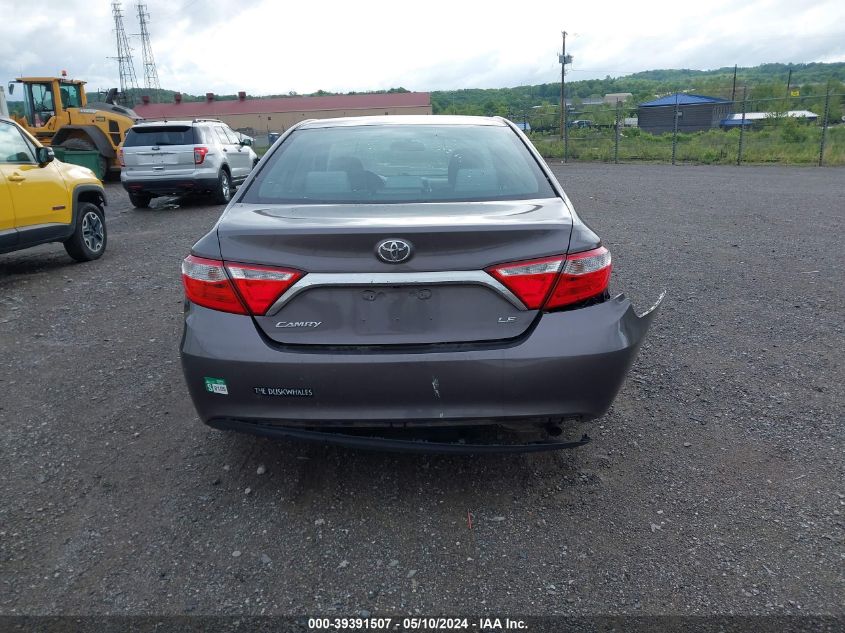 2016 Toyota Camry Le VIN: 4T4BF1FK8GR538911 Lot: 39391507