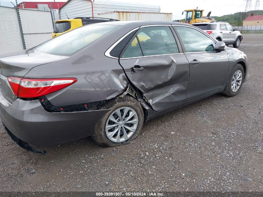 2016 Toyota Camry Le VIN: 4T4BF1FK8GR538911 Lot: 39391507