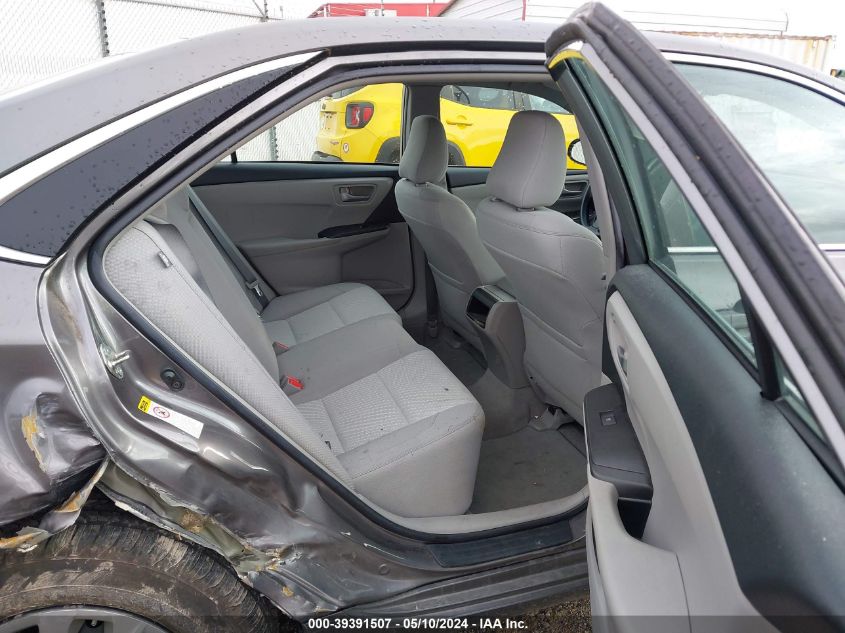 2016 Toyota Camry Le VIN: 4T4BF1FK8GR538911 Lot: 39391507