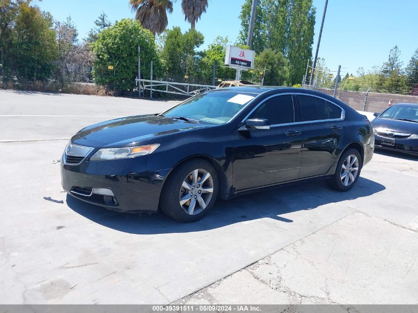 2012 Acura Tl 3.5 VIN: 19UUA8F22CA035371 Lot: 39391511