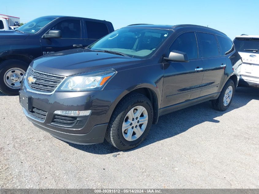 2017 Chevrolet Traverse Ls VIN: 1GNKRFED2HJ198817 Lot: 39391512