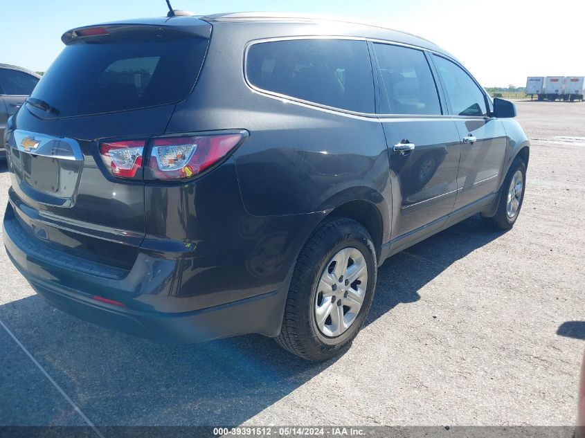 2017 Chevrolet Traverse Ls VIN: 1GNKRFED2HJ198817 Lot: 39391512