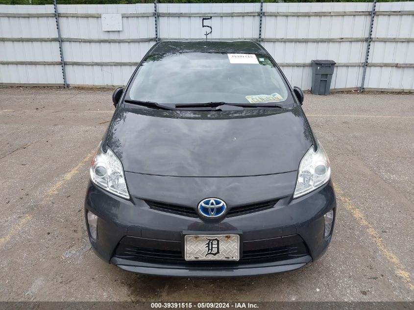 2015 Toyota Prius Two VIN: JTDKN3DU3F0395664 Lot: 39391515