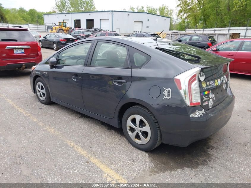 2015 Toyota Prius Two VIN: JTDKN3DU3F0395664 Lot: 39391515