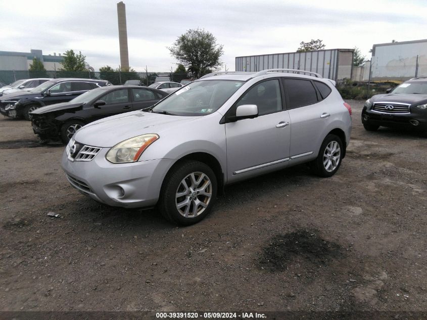 2012 Nissan Rogue Sv W/Sl Pkg VIN: JN8AS5MVXCW419951 Lot: 39391520