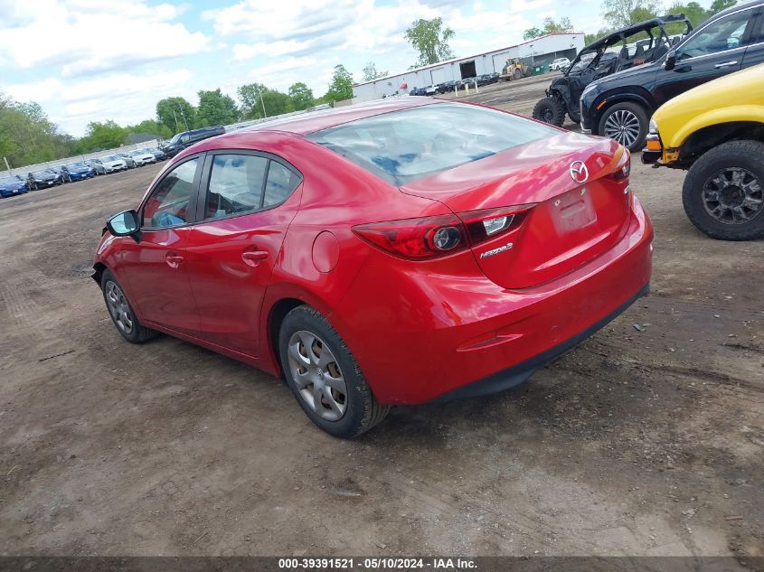 2014 Mazda Mazda3 I Sport VIN: JM1BM1U75E1121182 Lot: 39391521