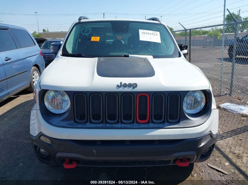 2016 Jeep Renegade Trailhawk VIN: ZACCJBCT6GPD15448 Lot: 39391524