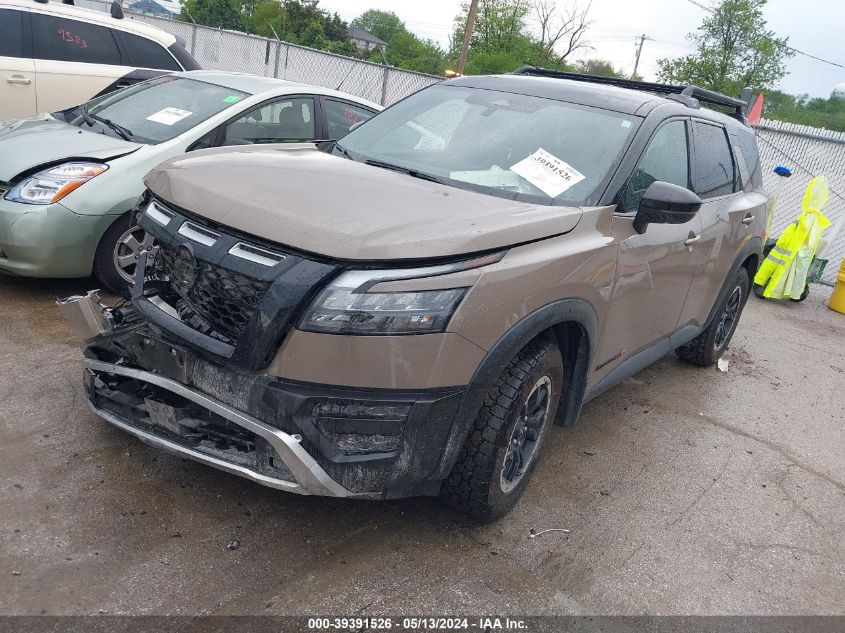 2023 Nissan Pathfinder Rock Creek 4Wd VIN: 5N1DR3BD4PC249088 Lot: 39391526