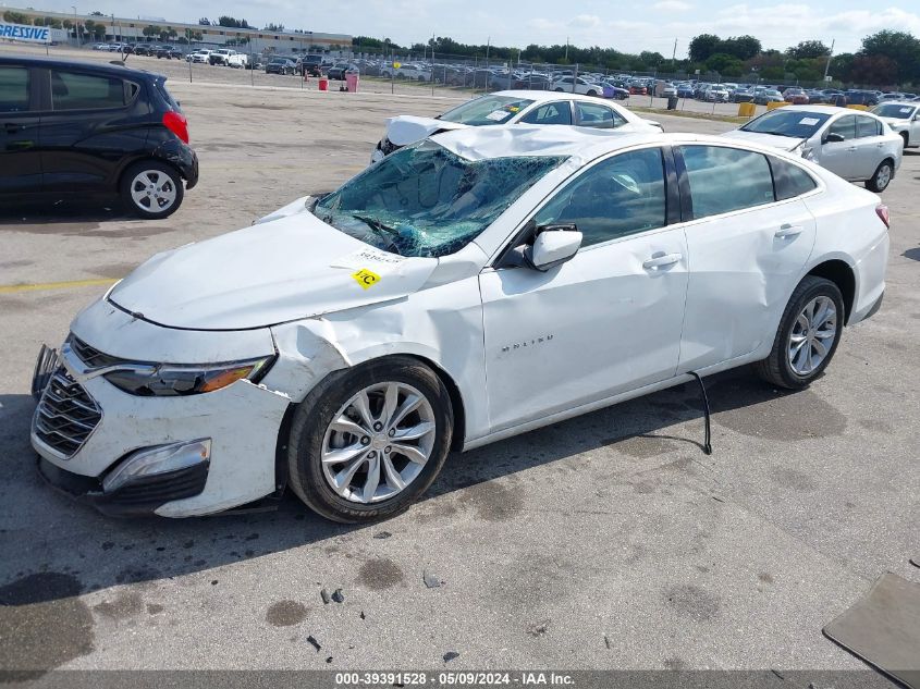 2022 Chevrolet Malibu Fwd Lt VIN: 1G1ZD5ST9NF110347 Lot: 39391528