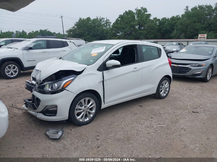 2021 Chevrolet Spark Fwd 1Lt Automatic VIN: KL8CD6SAXMC744440 Lot: 39391529