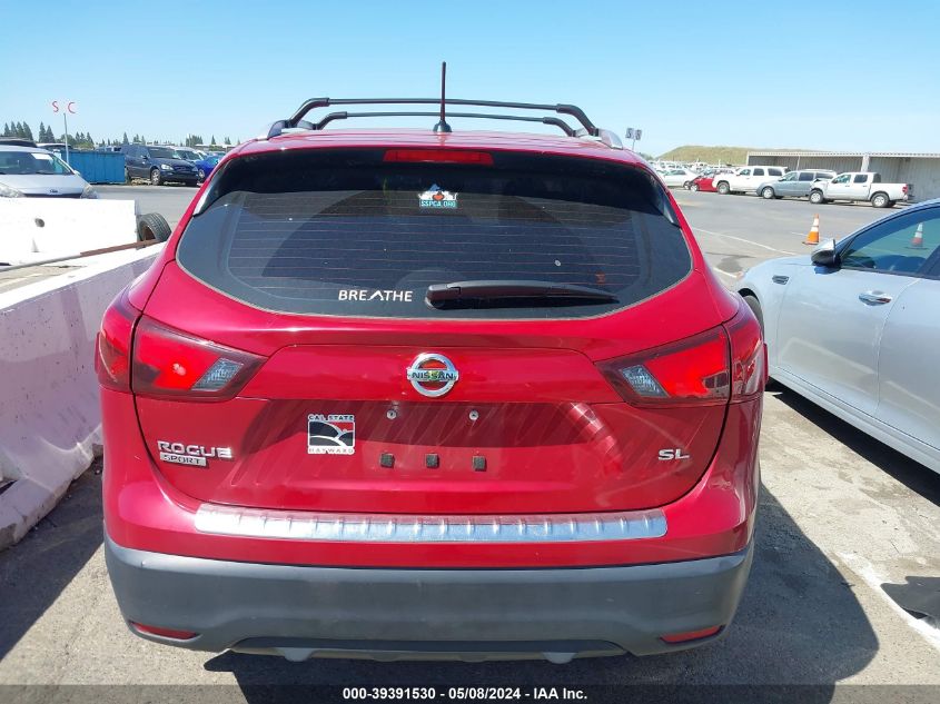 2018 Nissan Rogue Sport Sl VIN: JN1BJ1CP9JW109420 Lot: 39391530