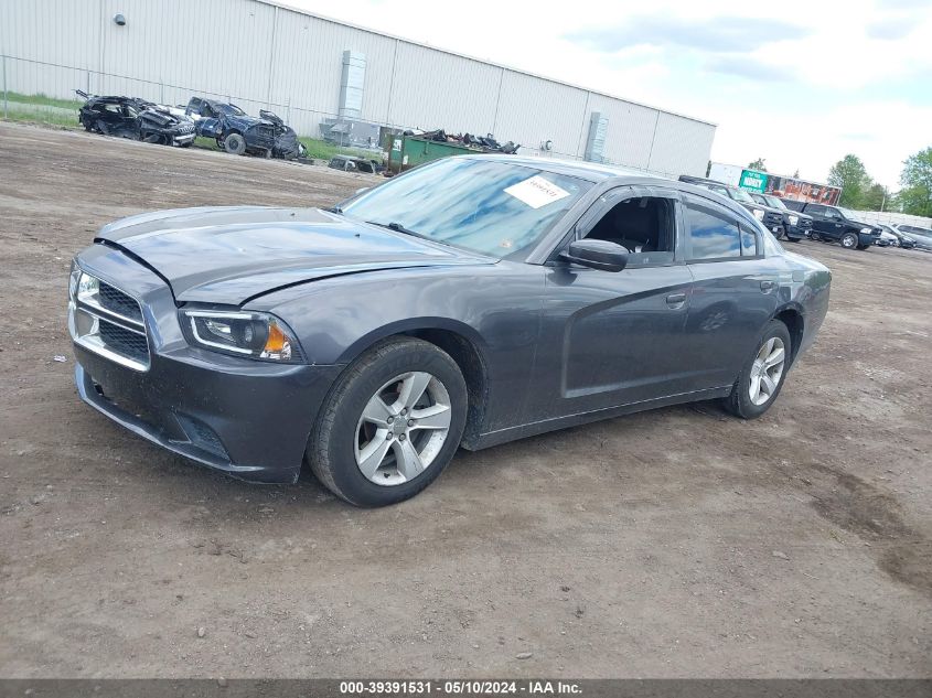 2014 Dodge Charger Se VIN: 2C3CDXBG9EH309123 Lot: 39391531