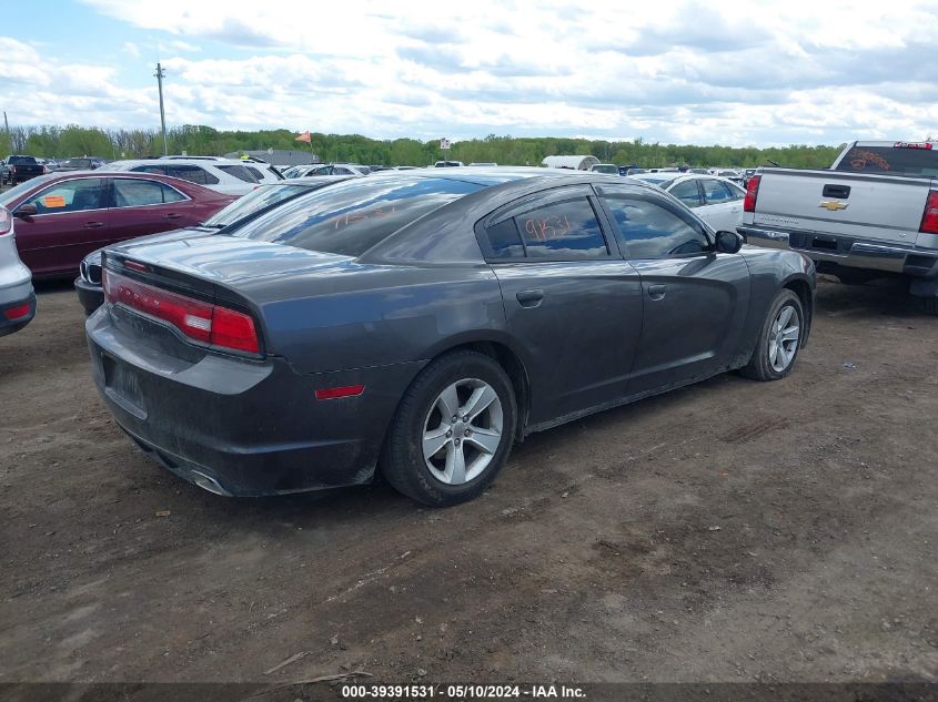 2014 Dodge Charger Se VIN: 2C3CDXBG9EH309123 Lot: 39391531