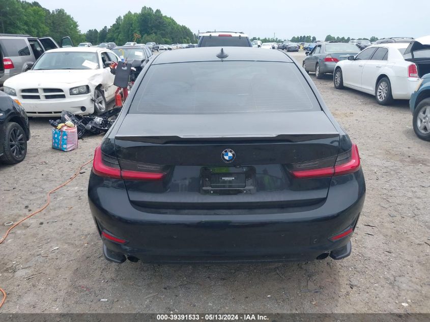 2021 BMW 330I xDrive VIN: WBA5R7C08MFK46505 Lot: 39391533