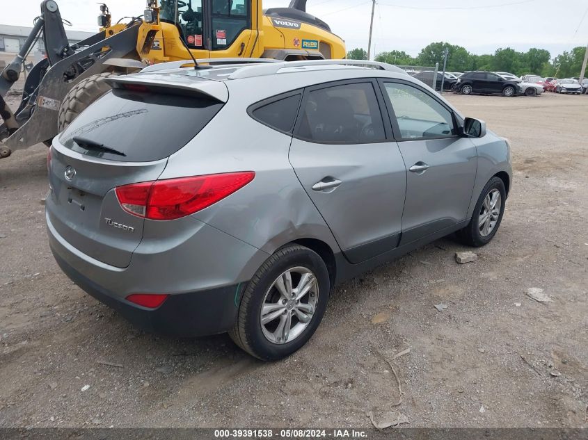 2010 Hyundai Tucson Gls VIN: KM8JU3AC6AU092515 Lot: 39391538